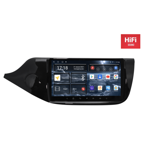 Штатная магнитола Redpower 75238G Hi-Fi для Kia Ceed II 2012-2018 на Android 10.0 глянец