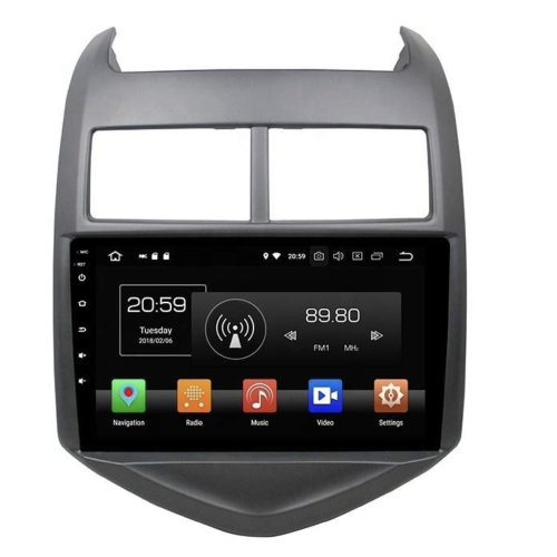 Штатная магнитола CarMedia KD-9804-P6 для Chevrolet Aveo II 2012-2020 на Android 10.0