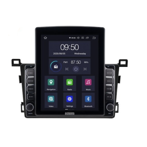 Штатная магнитола CarMedia OL-9607-HL TESLA для Toyota RAV4 (CA40) 2013-2019 на Android 10.0