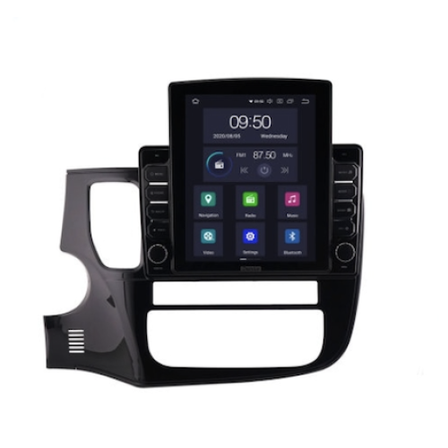 Штатная магнитола CarMedia OL-1633-HL TESLA для Mitsubishi Outlander III 2013-2020 на Android 10.0