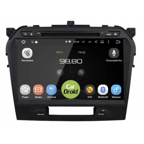 Штатная магнитола Roximo CarDroid RD-3504-1gb для Suzuki Vitara IV 2014-2024 (Android 5.1.1)