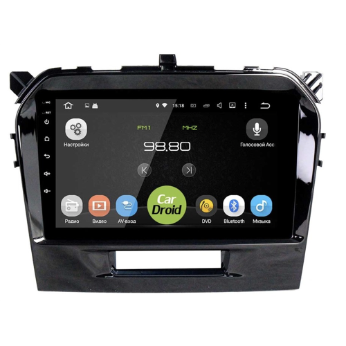 Штатная магнитола Roximo CarDroid RD-3504F для Suzuki Vitara IV 2014-2024 (Android 10.0) DSP
