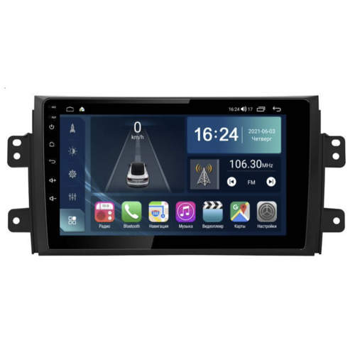 Магнитола Farcar TG124M (S400) для Suzuki SX4 I 2006-2014 на Android 12.0
