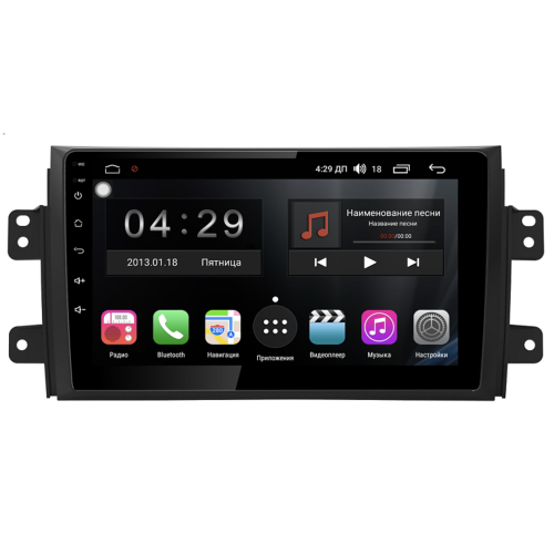 Магнитола Farcar RL124R (S300) для Suzuki SX4 I 2006-2014 на Android 9.0