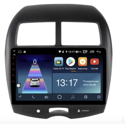 Штатная магнитола DayStar DS-7064ZM с DSP + 4G SIM + 6/128GB для MITSUBISHI ASX I 2010-2018 на Android 10.0