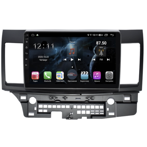 Магнитола Farcar TG037R (S400) для Mitsubishi Lancer X 2007-2018 на Android 10.0