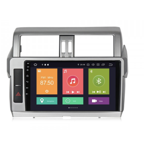 Штатная магнитола CarMedia MKD-T1048-P6 для Toyota LC Prado 150 2013-2017 на Android 10.0