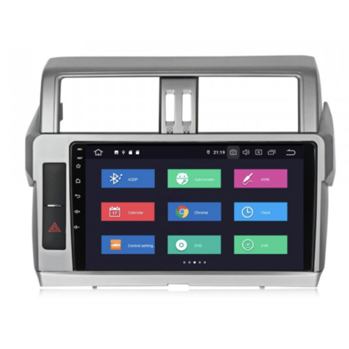 Штатная магнитола CarMedia MKD-T1048-P6 для Toyota LC Prado 150 2013-2017 на Android 10.0