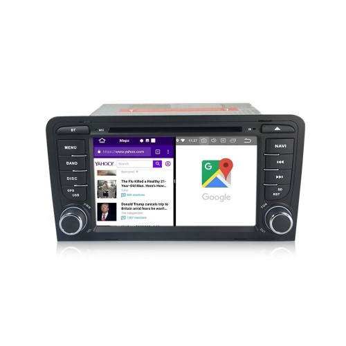Штатная магнитола CarMedia MKD-A789-P4N для Audi A3/S3/RS3 2003-2011 на Android 10.0