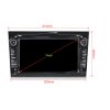 Штатная магнитола CarMedia MKD-7408b-P6N для Opel Astra, Vectra, Corsa, Zafira 2004-2017 на Android 11.0 черный лак