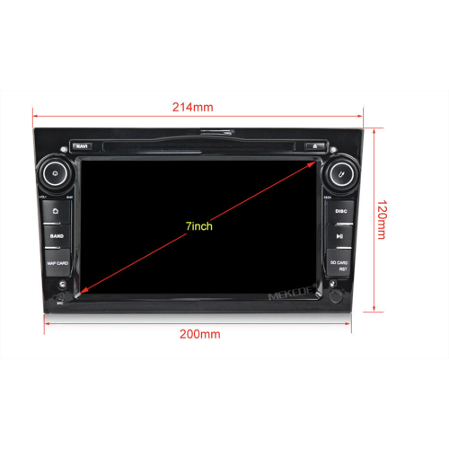 Штатная магнитола CarMedia MKD-7408b-P4N для Opel Astra, Vectra, Corsa, Zafira 2004-2017 на Android 11.0 черный лак