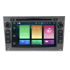 Штатная магнитола CarMedia MKD-7408g-P4N для Opel Astra, Vectra, Corsa, Zafira 2004-2017 на Android 11.0 темно-серый
