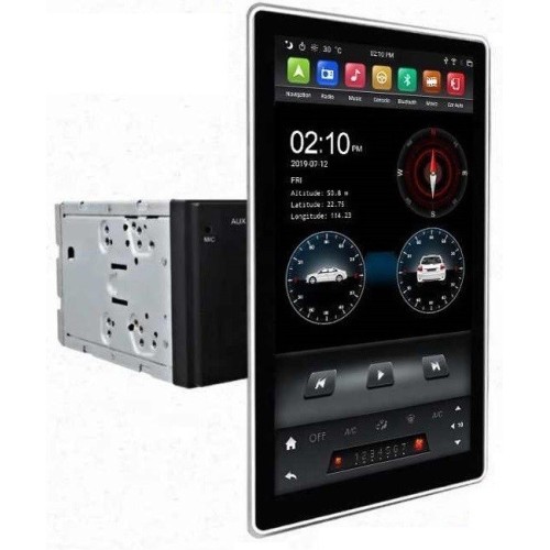 CarMedia KD-12501-P6-32 2 Din универсальная магнитола на Android 10.0