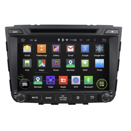 Штатная магнитола CarMedia KD-8106-P5-32 для Hyundai Creta 2016-2021 на Android 10.0