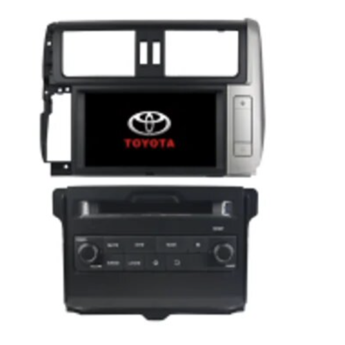 Штатная магнитола CarMedia KD-8415-P5-32 для Toyota Land Cruiser Prado 150 2009-2013 на Android 10.0