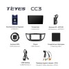 Штатная магнитола Teyes CC3 6/128 ГБ для Honda CR-V IV 2012-2016 на Android 10.0