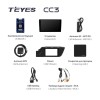 Штатная магнитола Teyes CC3 4/64 ГБ для KIA Rio IV 2020-2023 на Android 10.0