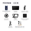 Штатная магнитола Teyes CC3 6/128 ГБ для Mitsubishi Outlander III 2019-2024 на Android 10.0