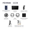 Автомагнитола Teyes CC3 6/128 ГБ для Renault Kaptur 2016-2020 кондиционер на Android 10.0
