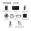 Штатная магнитола Teyes CC3 4/64 ГБ для Toyota Corolla X (E140, E150) 2006-2013 на Android 10.0
