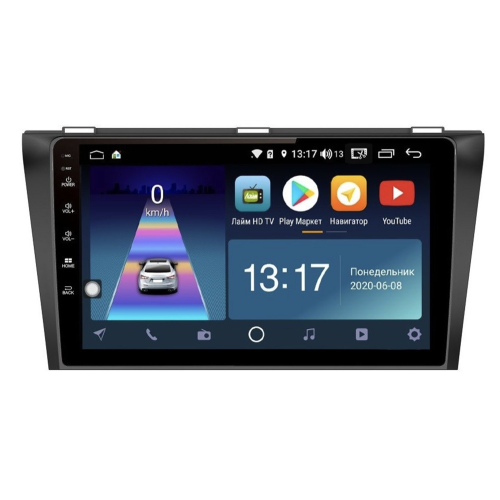 Штатная магнитола DayStar DS-7132Z с DSP + 4G SIM + CarPlay для Mazda 3 (2004-2009) на Android 10.0