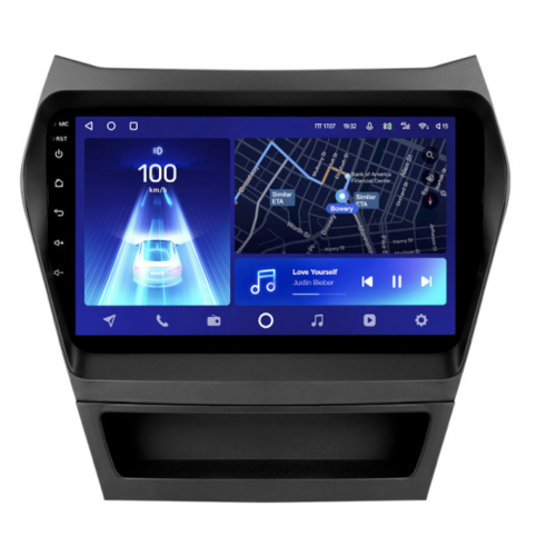 Штатная магнитола Teyes CC2 Plus 6/128 ГБ для Hyundai Santa Fe III 2012-2019 на Android 10.0