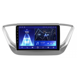 Штатная магнитола Teyes CC2 Plus 3/32 ГБ для Hyundai Solaris II 2017-2020 на Android 10.0