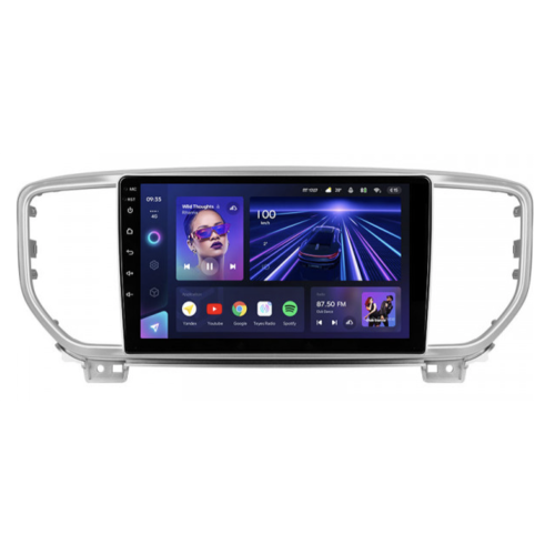 Штатная магнитола Teyes CC3 4/64 ГБ для KIA Sportage IV 2018-2022 на Android 10.0