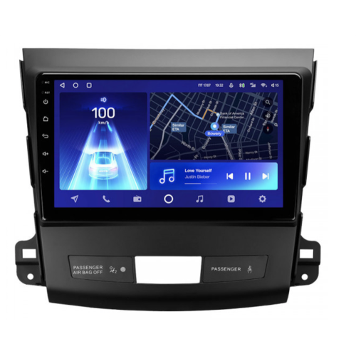 Штатная магнитола Teyes CC2 Plus 4/64 ГБ для Mitsubishi Outlander XL 2006-2012 на Android 10.0