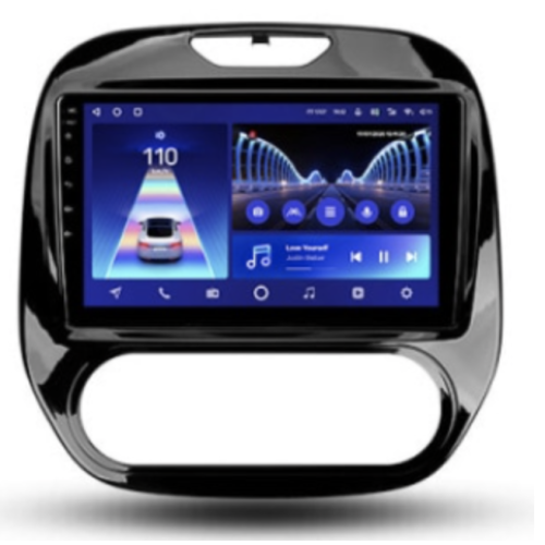 Автомагнитола Teyes CC2 Plus 6/128 ГБ для Renault Kaptur 2016-2020 кондиционер на Android 10.0