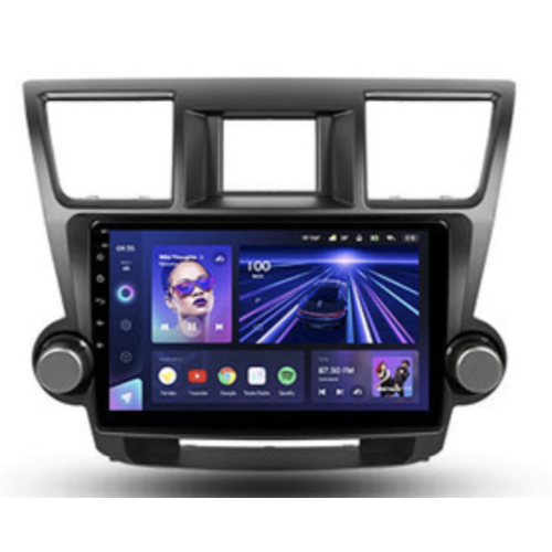 Штатная магнитола Teyes CC3 3/32 GB для Toyota Highlander (U40) 2007-2013 на Android 10.0