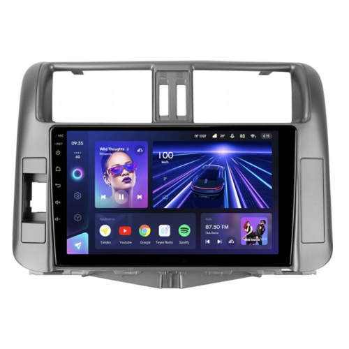 Штатная магнитола Teyes CC3 6/128 ГБ для Toyota Land Cruiser Prado 150 2009-2013 на Android 10.0