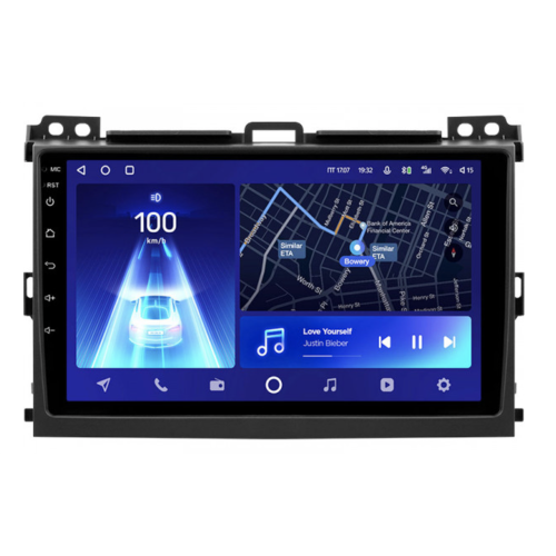 Штатная магнитола Teyes CC2 Plus 3/32 ГБ для Toyota Land Cruiser Prado 120 2002-2009 на Android 10.0