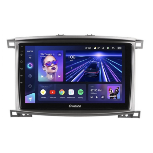 Штатная магнитола Teyes CC3 6/128 ГБ для Toyota Land Cruiser 100 2002-2007 на Android 10.0