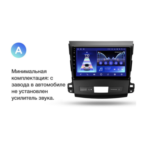 Штатная магнитола Teyes CC2 Plus 4/64 ГБ для Citroen C-Crosser 2007-2013 на Android 10.0