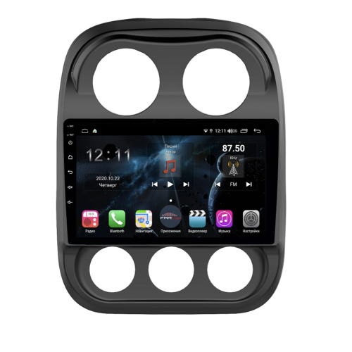 Магнитола Farcar H1078R (S400) для Jeep Compass I 2011-2016 на Android 10.0