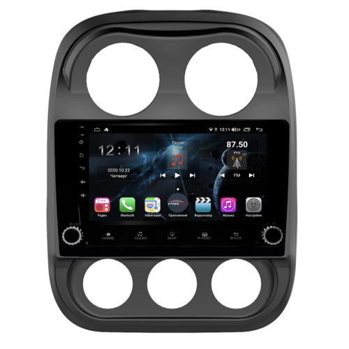 Магнитола Farcar H1078RB (S400) для Jeep Compass I 2011-2016 на Android 10.0