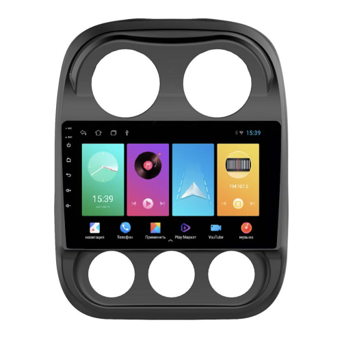 Магнитола FarCar D1078M для Jeep Compass I 2011-2016 на Android 8.1