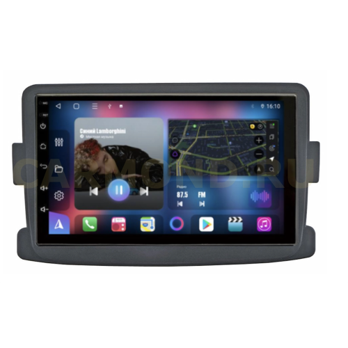 Магнитола Farcar TM832-RFR-N16 (S400) для Renault Duster, Logan, Sandero 2011-2022 на Android 10.0