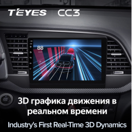 Штатная магнитола Teyes CC3 3/32 GB для Hyundai Sonata VI (YF) 2009-2014 на Android 10.0