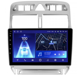 Штатная магнитола Teyes CC2 Plus 4/64 ГБ для Peugeot 307 I 2001-2008 на Android 10.0