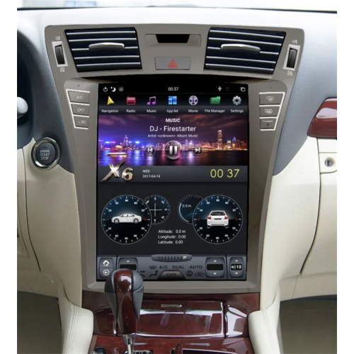 Магнитола Тесла CarMedia ZF-1303L-32-DSP Tesla-Style для Lexus LS 460 2006-2009 на Android 9.0