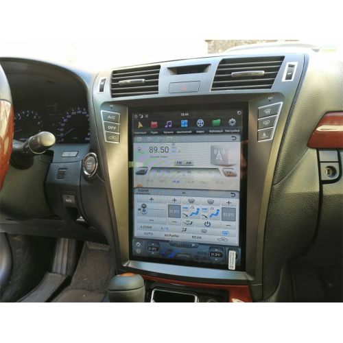 Магнитола Тесла CarMedia ZF-1303L-32-DSP Tesla-Style для Lexus LS 460 2006-2009 на Android 9.0