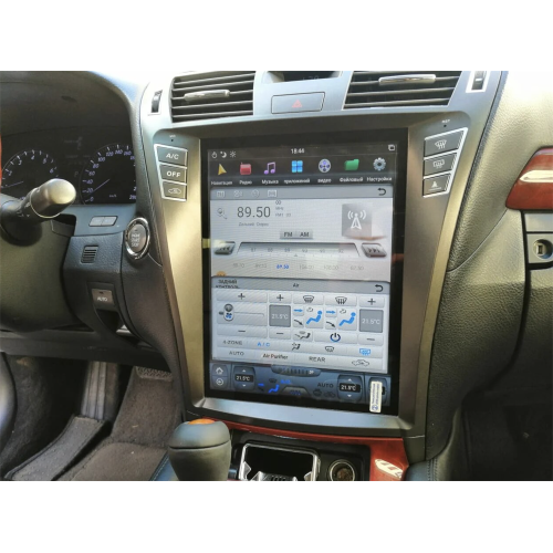 Магнитола Тесла CarMedia ZF-1303L-32-DSP Tesla-Style для Lexus LS 460 2006-2009 на Android 9.0