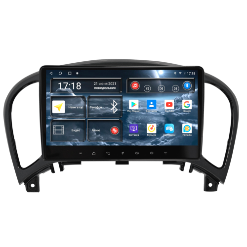 Штатная магнитола Redpower 71299 для Nissan Juke I 2010-2019 на Android 10.0