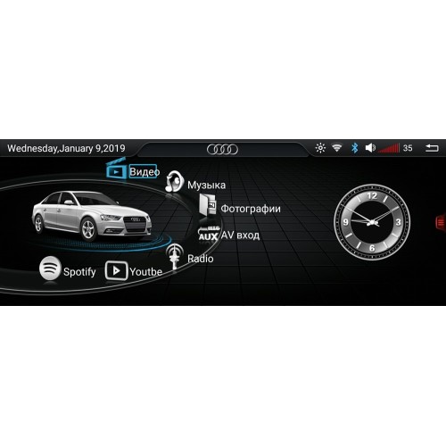 Штатная магнитола Parafar для Mercedes A-klasse (W176) 2012-2015 NTG 4.5/4.7 на Android 11.0 (PF6111A11A)