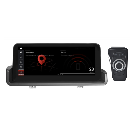 Штатная магнитола Parafar для BMW 3-серии (E90) 2005-2013 (без штатного экрана) на Android 10.0 (PF5273i)