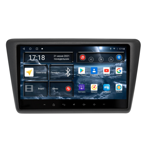 Штатная магнитола Redpower 71046 для Skoda Rapid 2018-2020 на Android 10.0