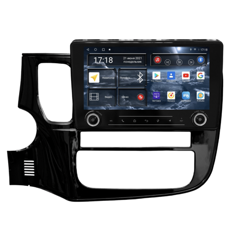Штатная магнитола Redpower K71156 для Mitsubishi Outlander III 2013-2020 на Android 10.0