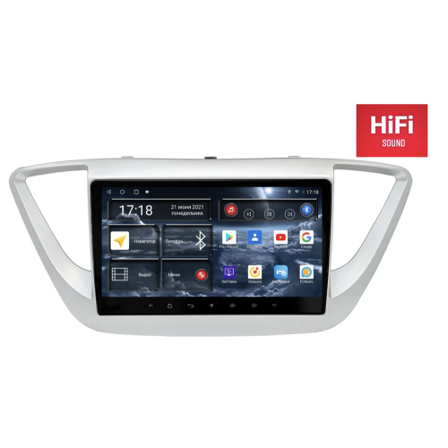Штатная магнитола Redpower 75167 Hi-Fi для Hyundai Solaris II 2017-2020 на Android 10.0